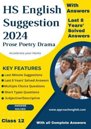 HS English Suggestion 2024 Prose Poetry Drama with Answers
